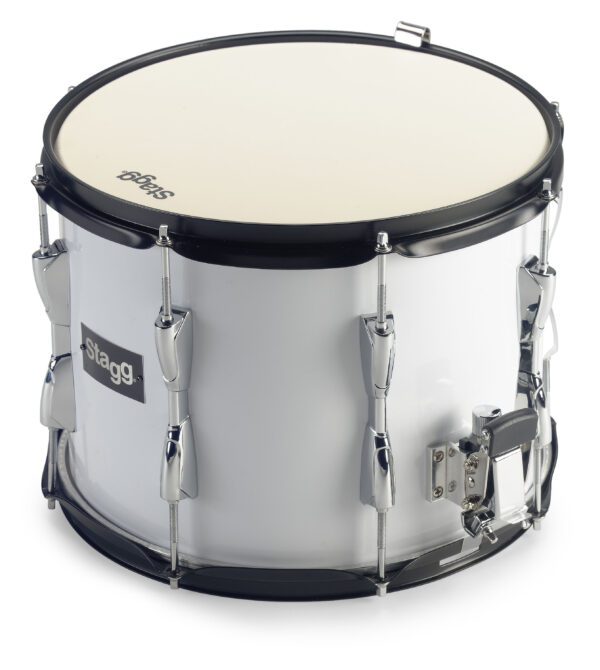 Stagg MASD-1412, pochodový buben rytmický 14" x 12", bílý