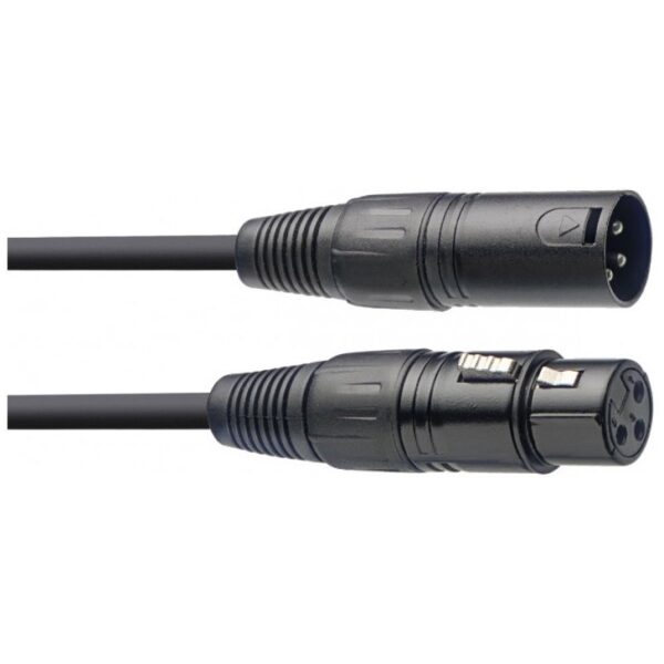 Stagg SDX10, DMX kabel 3-pin XLR/XLR, 10m