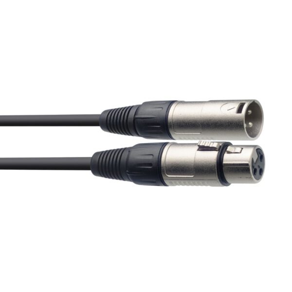 Stagg SMC030, mikrofonní kabel XLR/XLR, 30cm - Image 2