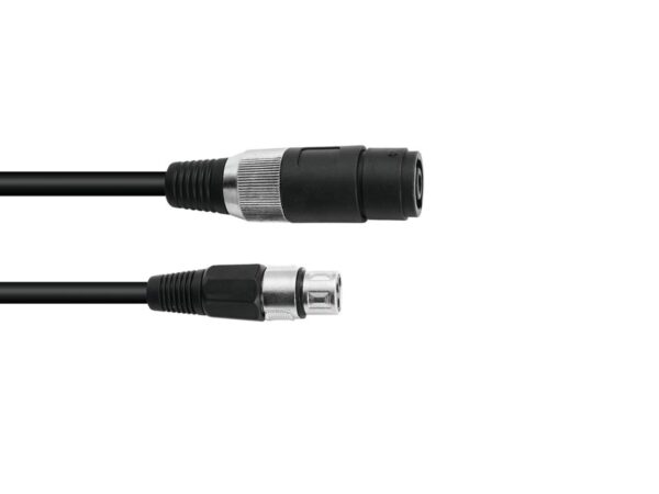 OMNITRONIC Adaptační kabel Reproduktor(F)/XLR(F) 1m bk