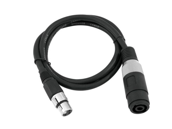 OMNITRONIC Adaptační kabel Reproduktor(F)/XLR(F) 1m bk - Image 2