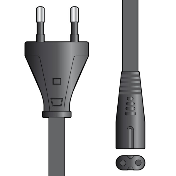 Mercury C7, 2PIN napájecí kabel 230V, délka 1,5 m - Image 2