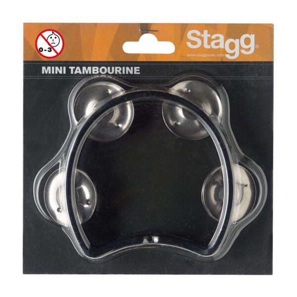 Stagg TAB-MINI/BK, mini tamburína černá - Image 2