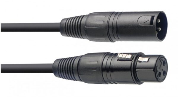 Stagg SDX3, DMX kabel 3-pin XLR/XLR, 3m - Image 3