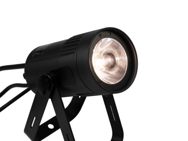 Eurolite LED PST-15 MK2 Spot reflektor, 1x15W WW, DMX, IR, černý - Image 3