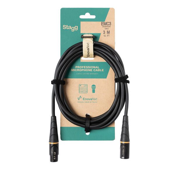 Stagg EMC3, mikrofonní kabel XLR/XLR, 3m - Image 2