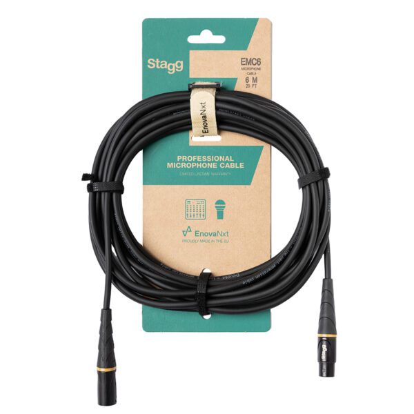 Stagg EMC6, mikrofonní kabel XLR/XLR, 6m - Image 2