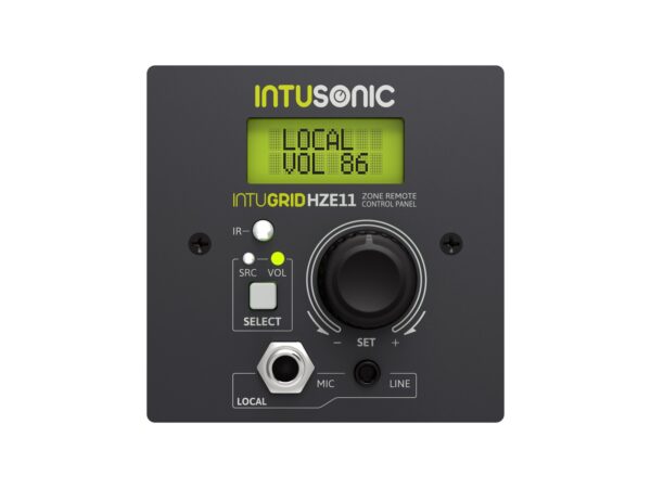 INTUSONIC INTUGRID HZE11, panel dálkového ovládání zón