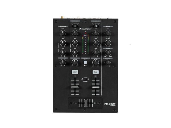 OMNITRONIC PM-202F 2-kanálový DJ mixážní pult s filtrem a Bluetooth - Image 4