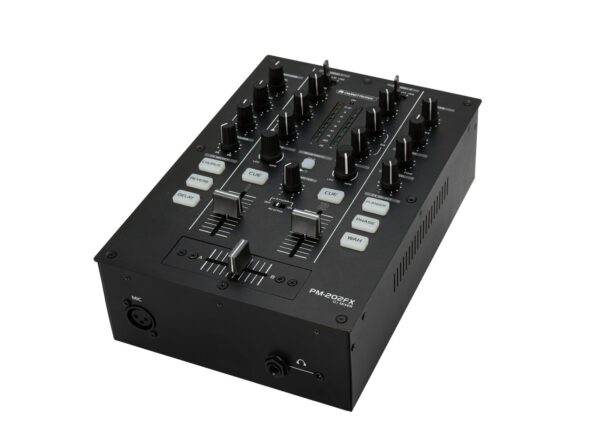 OMNITRONIC PM-202FX 2-kanálový DJ mixážní pult s filtrem, FX a Bluetooth - Image 2