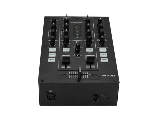 OMNITRONIC PM-202FX 2-kanálový DJ mixážní pult s filtrem, FX a Bluetooth - Image 5