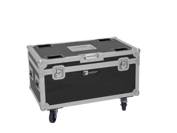 Roadinger IP 8x10W, Flightcase 4x Multiflood RGBW Wash - Image 2